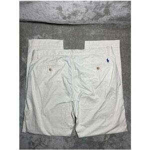 Polo Ralph Lauren Chino Pants Men's Size 35/30 Cream Stretch Straight Fit